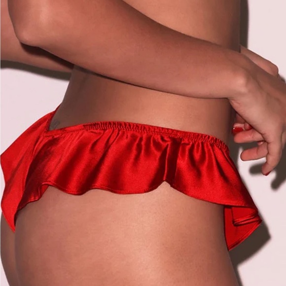 Fleur du Mal Luxe Flutter Panties - Picture 4 of 9